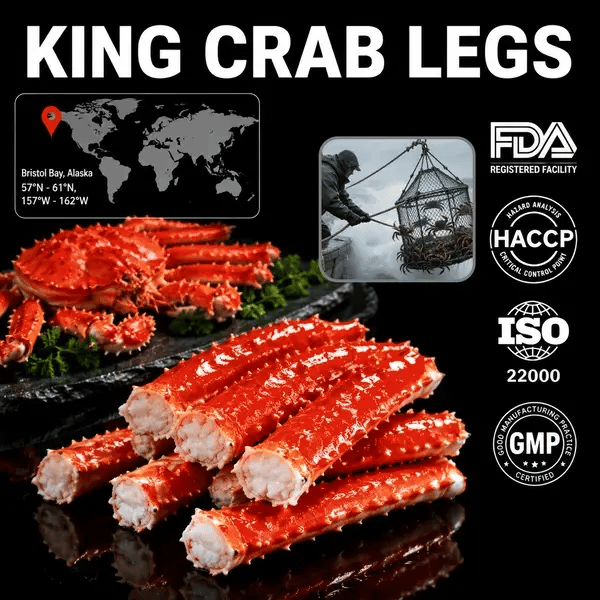 Alaskan Red King Crab Legs 8HZAN8