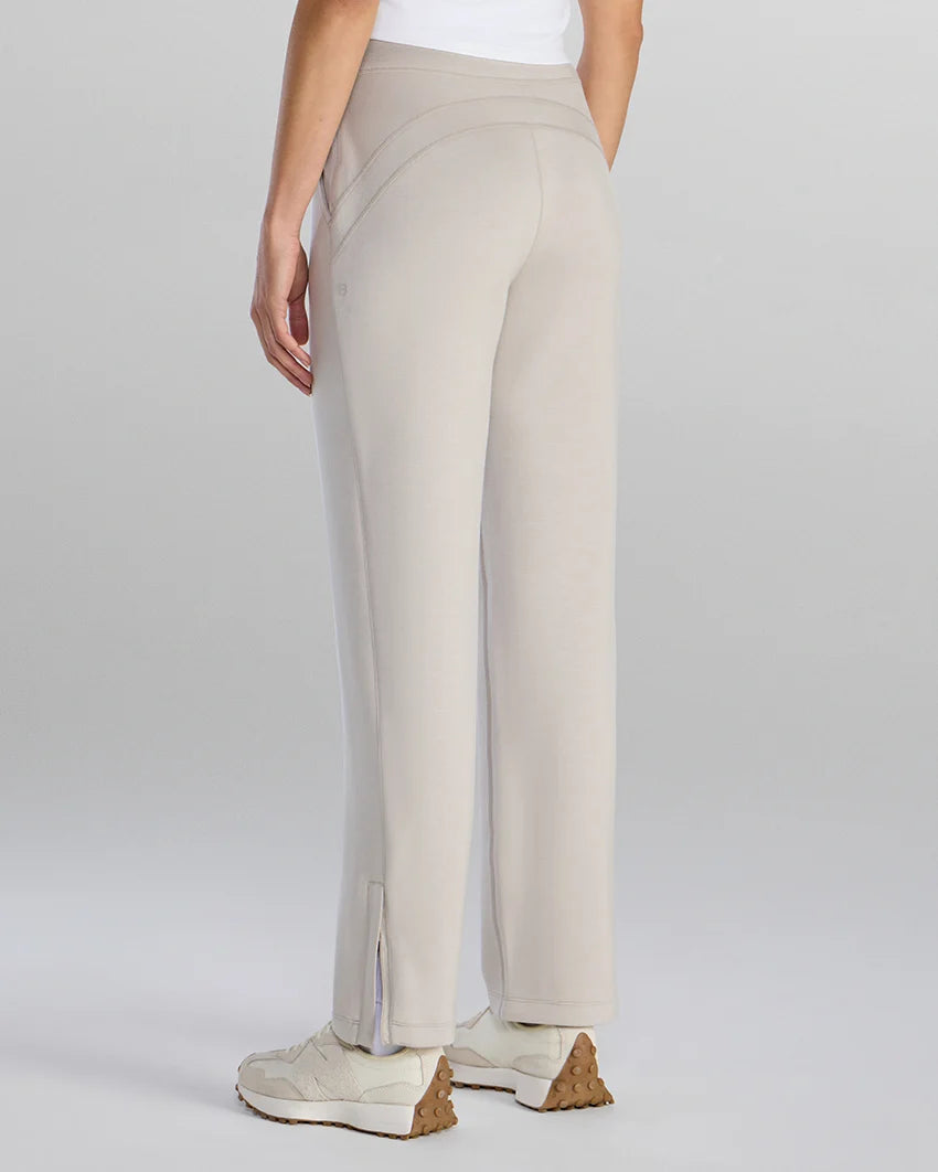 Ladies Straight Split‑Hem Casual Lounge Bottoms