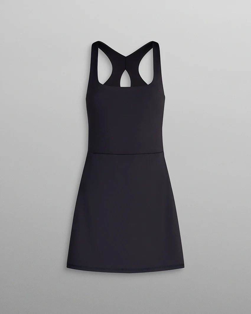 Square Neck Racerback Women’s Sport Mini Dress