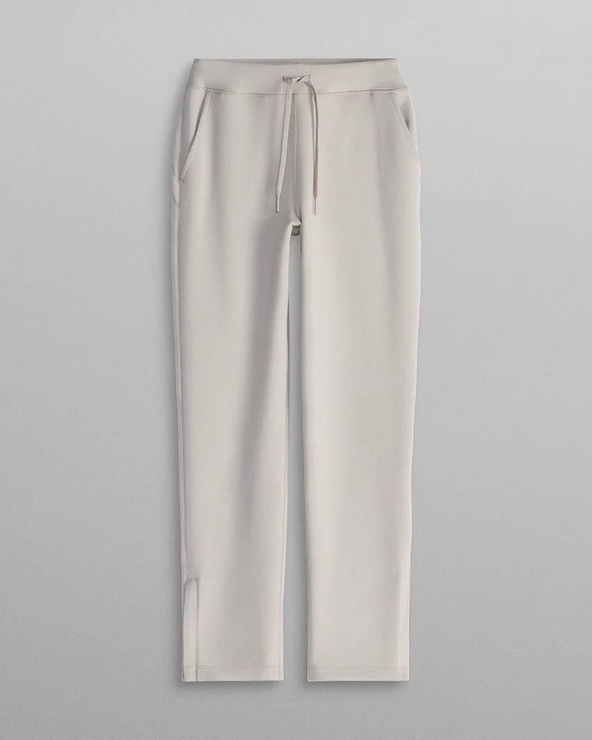Ladies Straight Split‑Hem Casual Lounge Bottoms