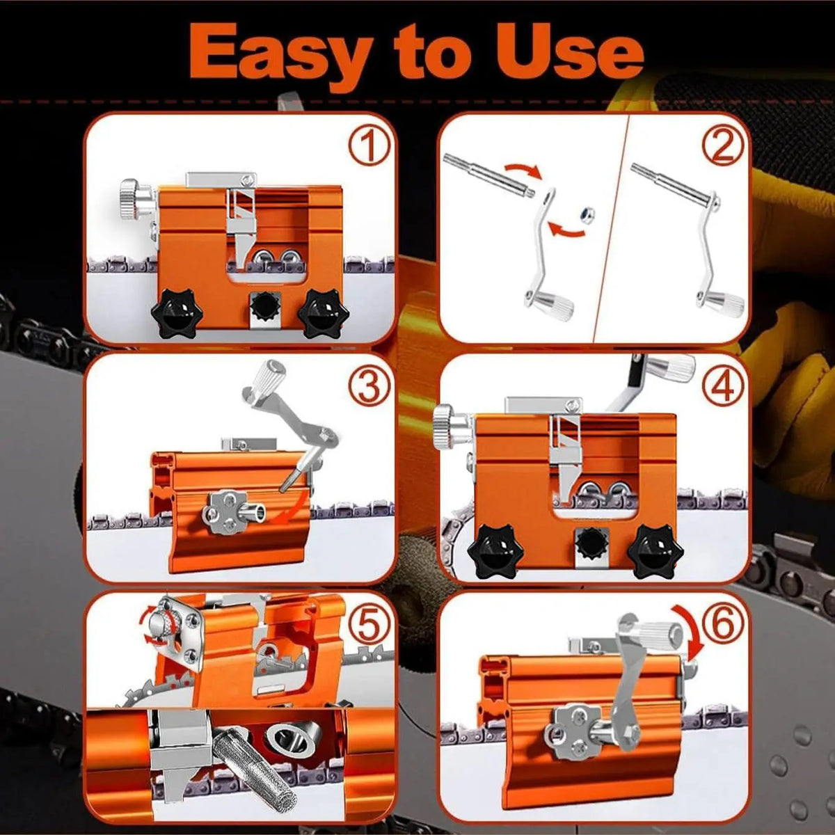Perfect Edge on Your Chainsaw Every Time